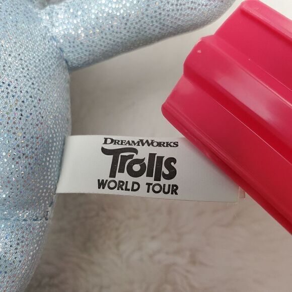 Dreamworks Trolls World Tour Guy Tiny Diamond Stuffed Animal. - Picture 6 of 7